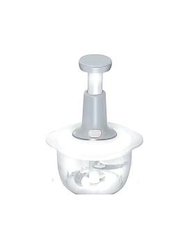 1.5L Manual Food Processor - Salad Spinner Large Lettuce Spinner Kitchen Gadgets - Meat Masher - Express Hand Held Onion Chopper &amp; Dicer for Baby Food, Garlic, Veggi