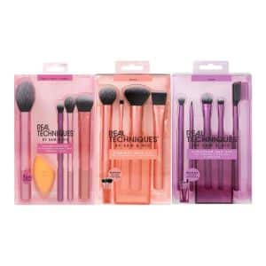 Real Techniques Everyday Essentials Artist Essential and Enhanced Eye Brush Set 16Pcs