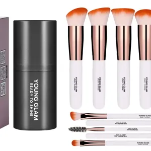 oung Glam Daily Essential Makeup Brushes